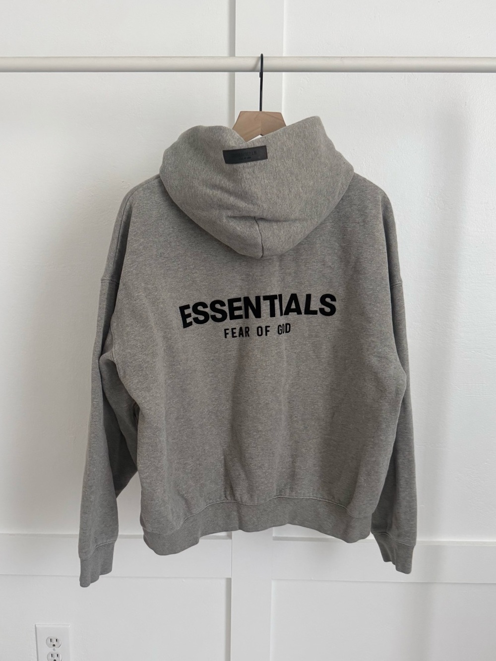 Essentials Fear Of God Hoodie Grey